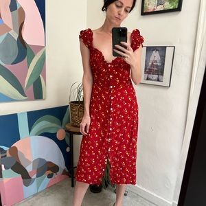 With Jean dress small